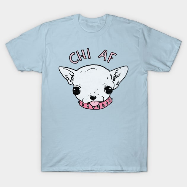 Chi AF T-Shirt by Hillary White Rabbit